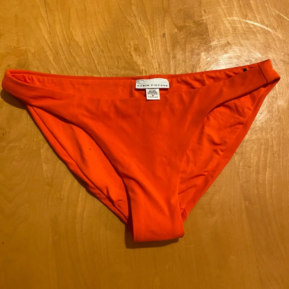 Robin Piccone Bright Orange Bikini Bottom